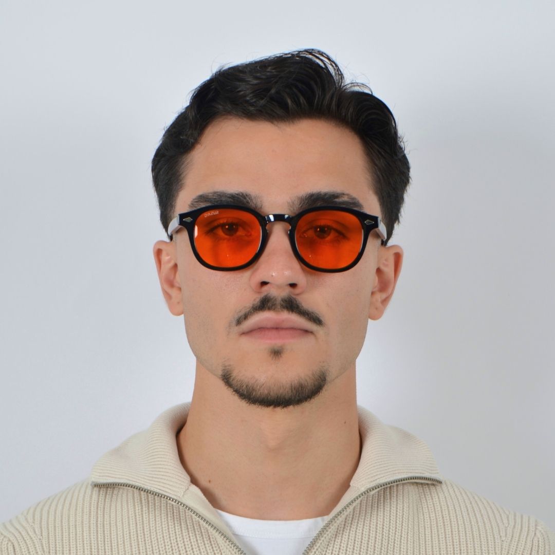 SAINT-TROPEZ NOIR / ORANGE